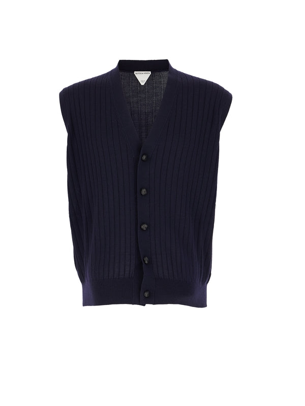 Bottega Veneta Navy Vest