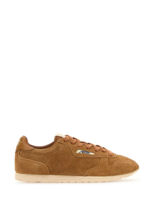 Autry Brown Low Top Sneakers