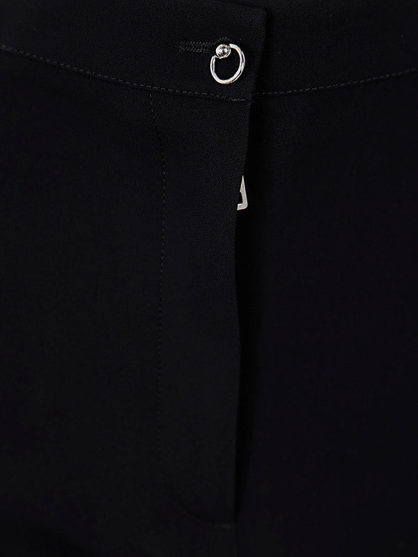 Piercing Detail Pants