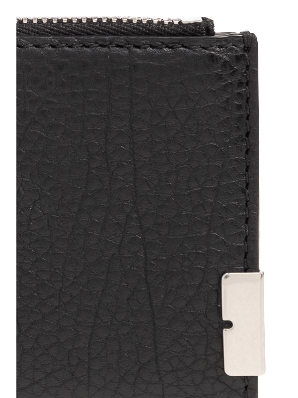 B Cut Zipper Cardholder