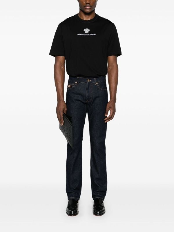 Versace Jeans Blue Denim Pants