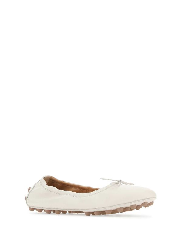 BALLERINAS XXW76K0HD20SOM B013 White Driving Shoes