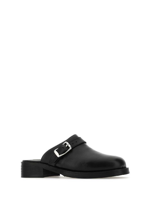 SLIPPERS A2217CVSE BLACKLEATHER Black Bloafer