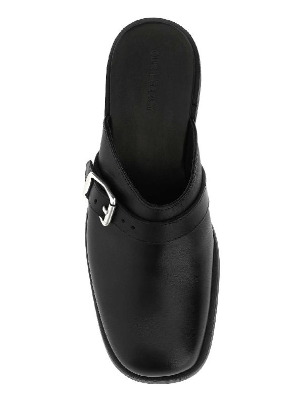 SLIPPERS A2217CVSE BLACKLEATHER Black Bloafer