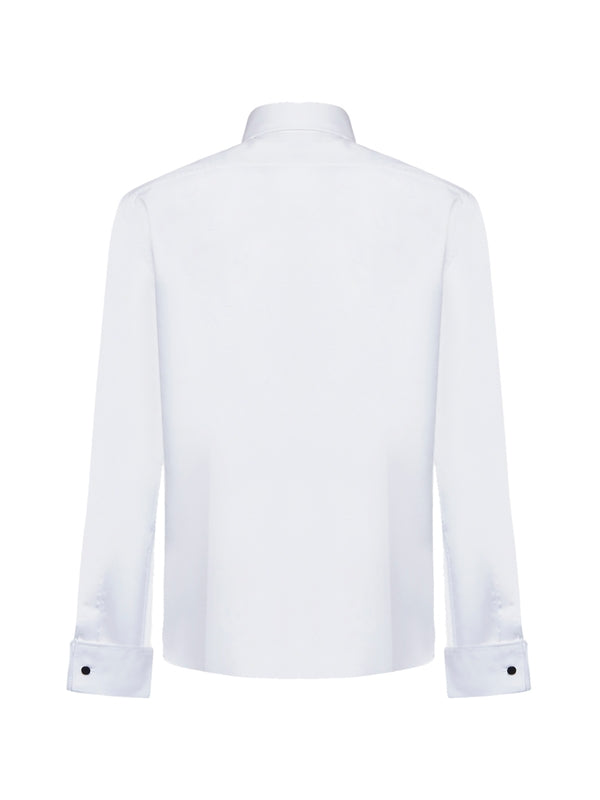 White Long Sleeve Cotton Shirt