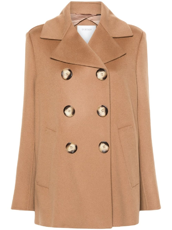 Wool Double Breasted Coat