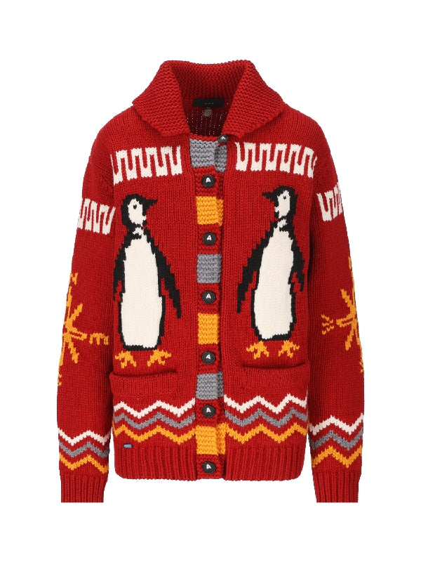 For The Love Of Penguin Cardigan