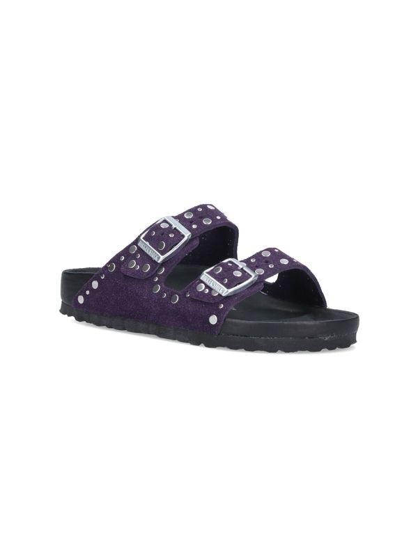 Arizona Stud Accent Suede Sandals