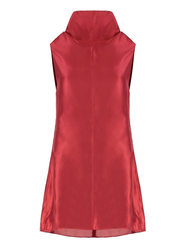 Khaite Red Mini Dress