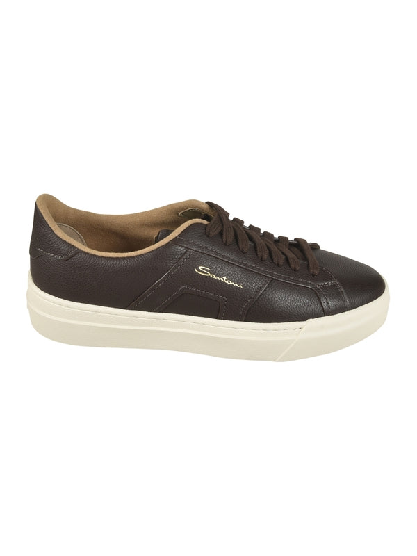 Grain Leather Sneakers