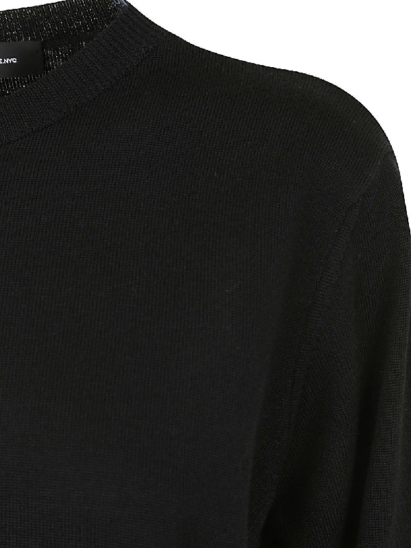 Crew Neck Wool Knit