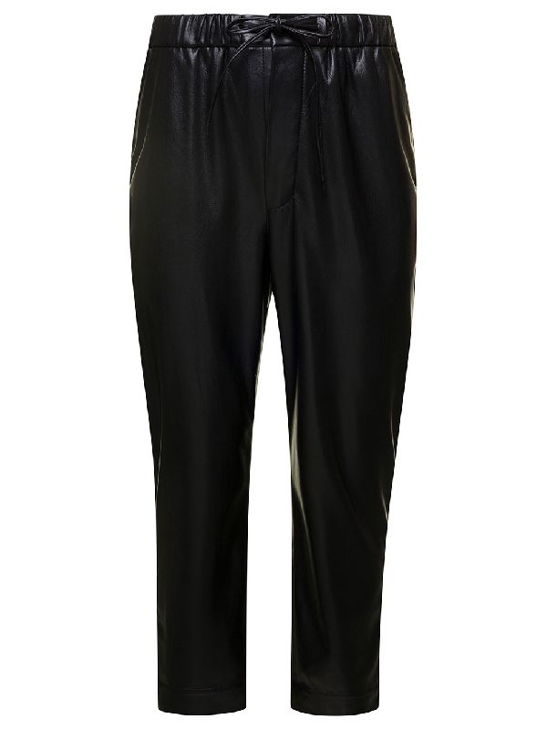 Jain Vegan Leather Drawstring Pants