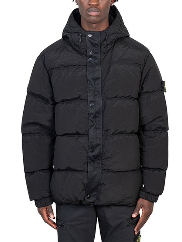 Wappen Patch Quilted Hood Padding