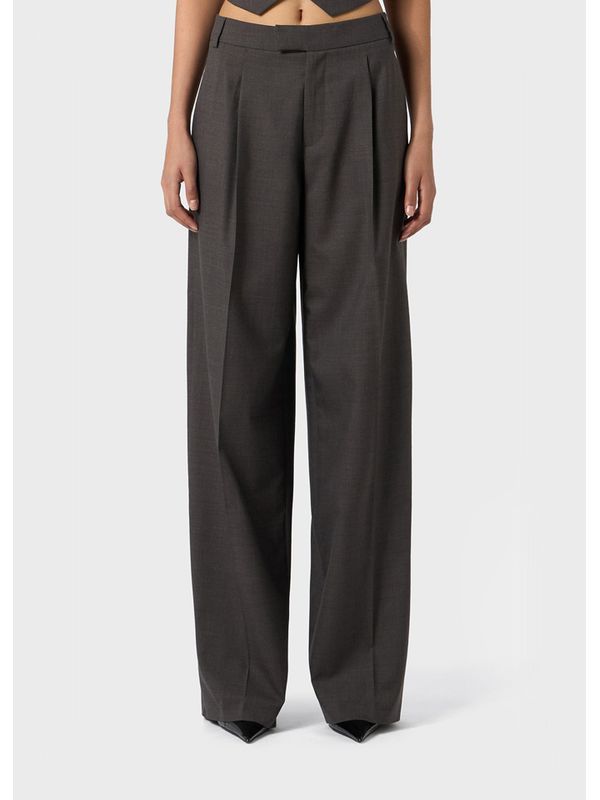 Wide Pleats
  Wool Pants