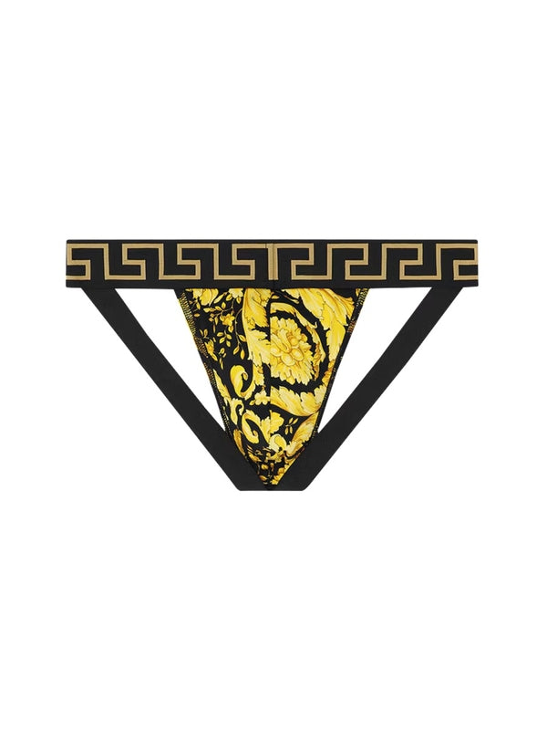 Barocco Medusa Strap Panties