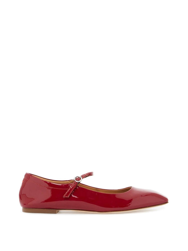 Uma Mary Jane Patent Flat Shoes