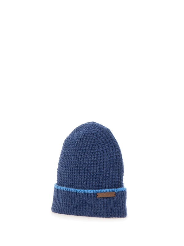 Kiton Blue Beanies