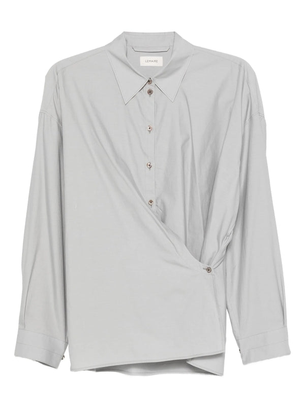 Twist Cotton Silk Shirt