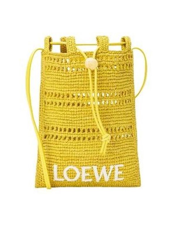 Loewe Yellow Bucket Bags