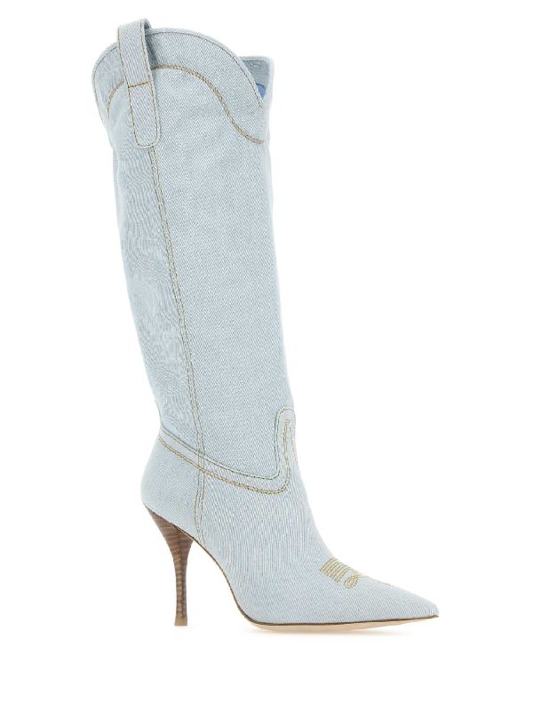 BOOTS SE288 VL5 Light Blue Middle Boots