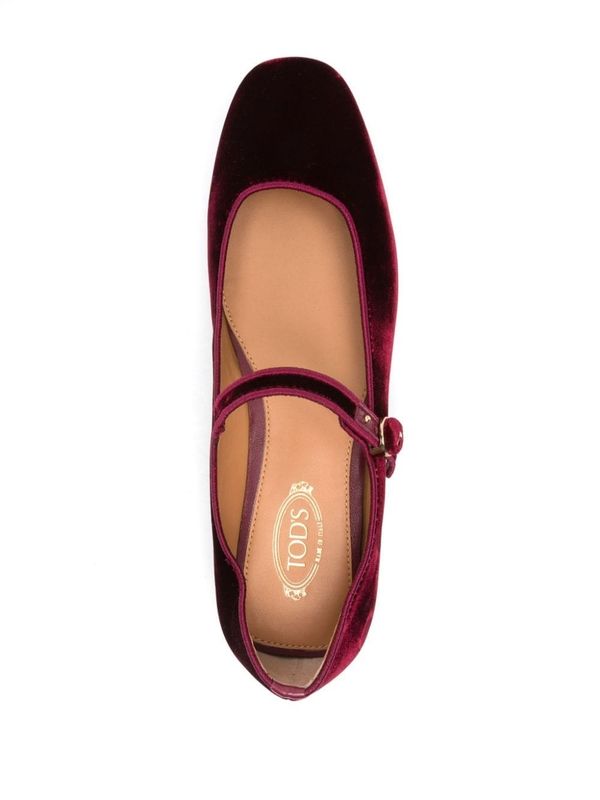 Velvet Flat Shoes