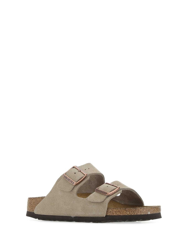 Arizona Strap Suede Sandals