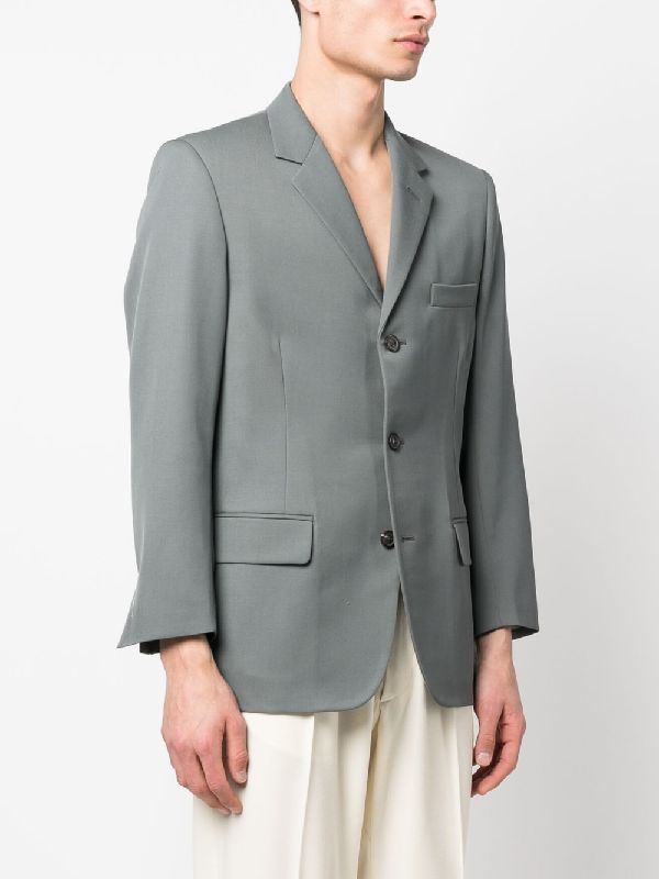 Backstitch Wool Jacket