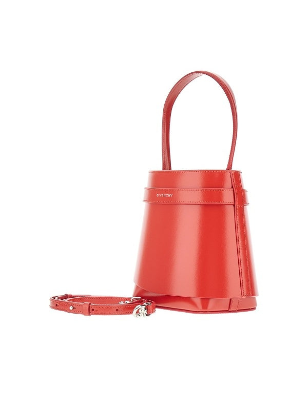 4g Padlock Leather Bucket Bag