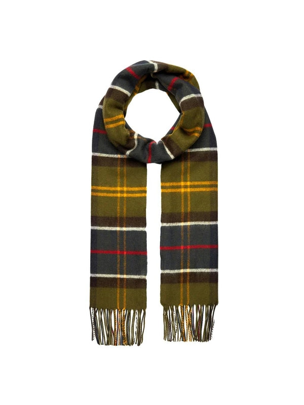 Barbour Checked Wool Mufflers