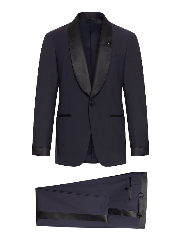 Shawl Collar Wool Blend Setup
  Suit