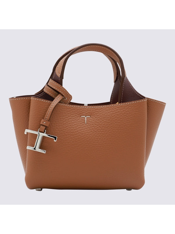 Tod'S Brown Tote Bags