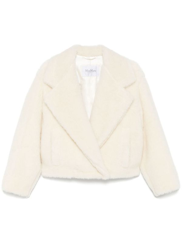 Oggeri Alpaca
  Blend Shearling Jacket