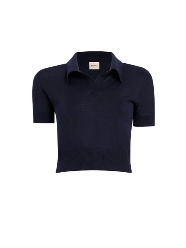 Khaite
  T-shirts and Polo Blue
