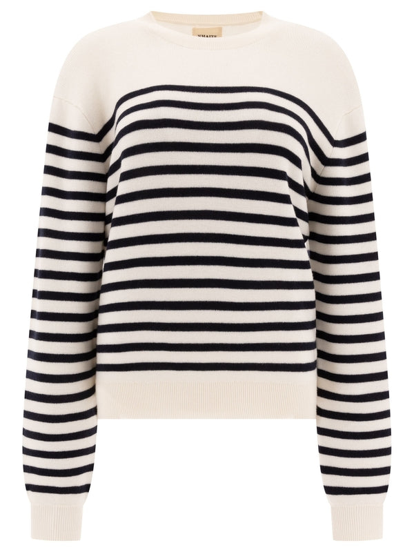 Viola Stripe Jacquard Cashmere Knit