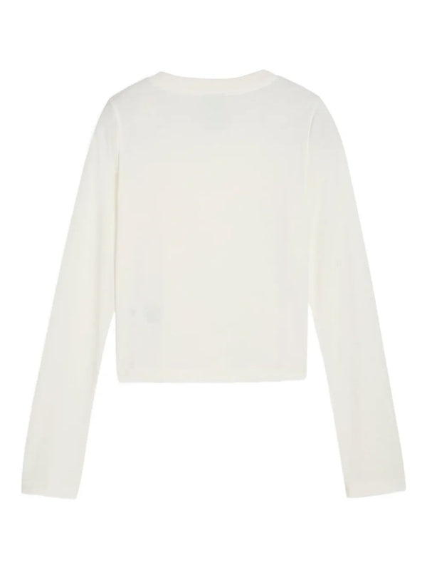 Puma White Long Sleeve Top