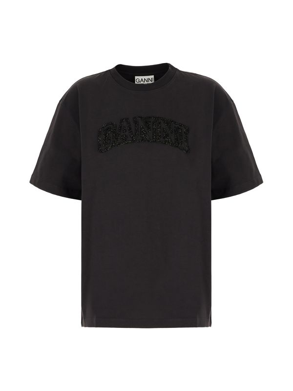 Sequin Logo Short Sleeve T-Shirt