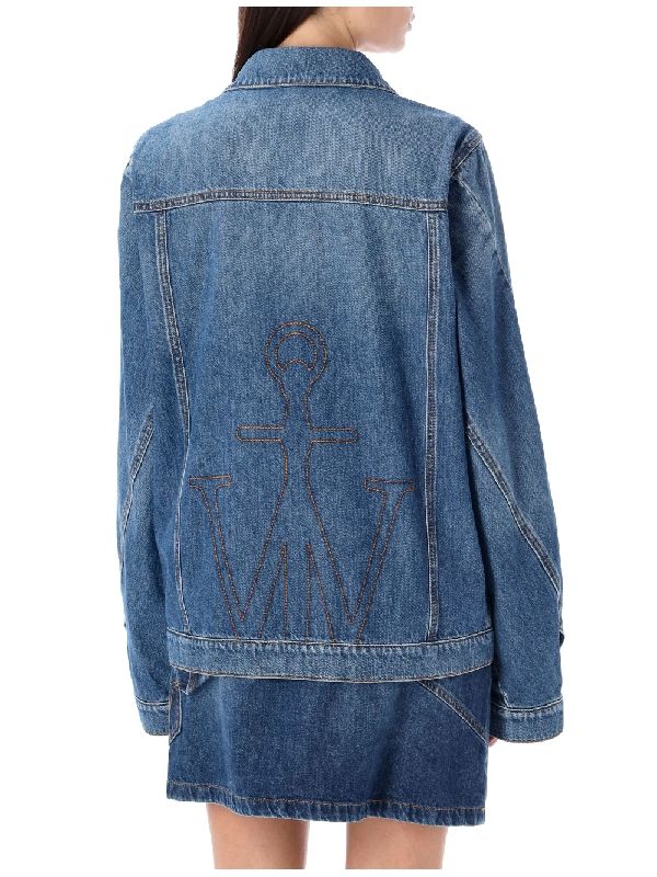 Logopatch Twist Denim Jacket