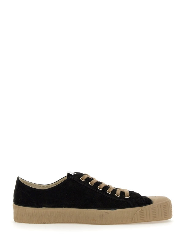 Spalwart Black Low Top Sneakers
