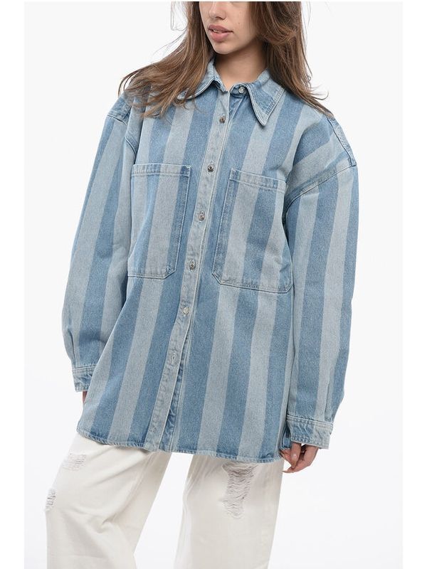 Beaux Stripe Denim Shirt