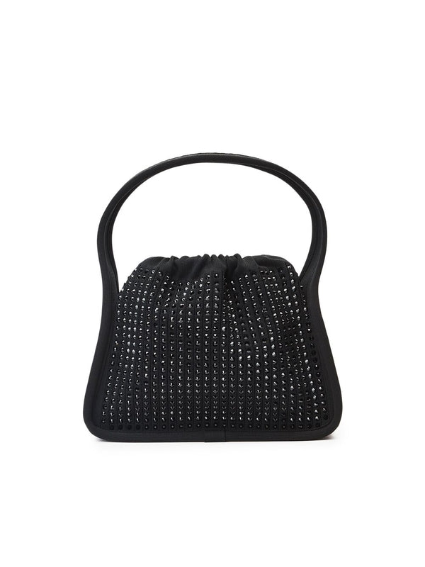 Ryan Logo Rhinestone
  Drawstring Mini Tote Bag