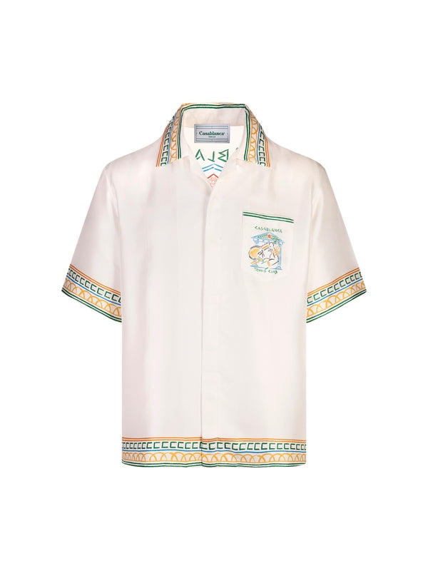 Tennis Club Silk Short Sleeve Shirt