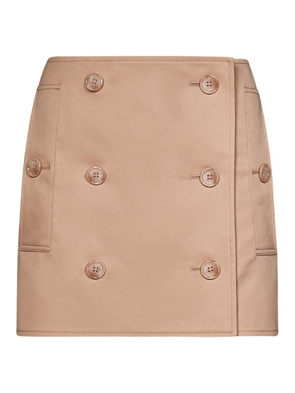 Trench Cotton Skirt
