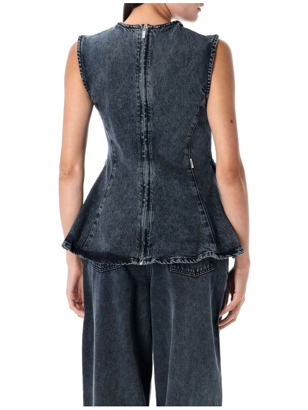 Remain Black Sleeveless Top