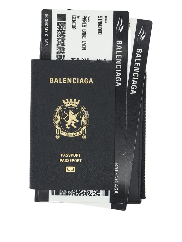 Balenciaga Black Card Wallet