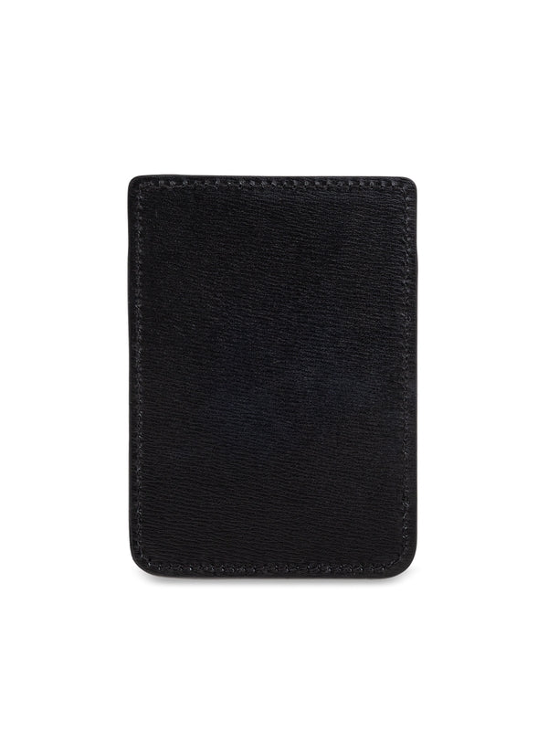 Logo Leather Card Wallet