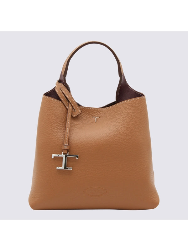 Tod'S Brown Tote Bags