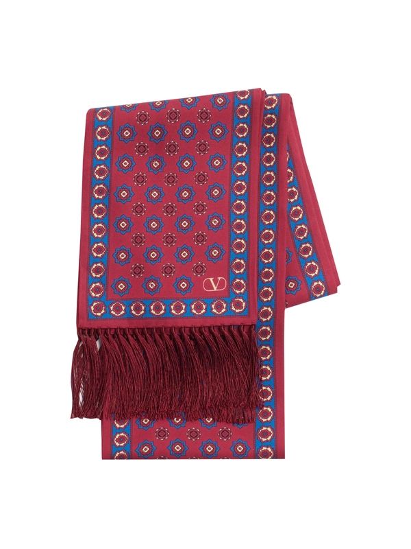 Valentino Garavani Scarfs Red Wool Mufflers