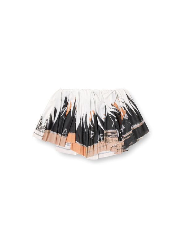 Bandana Printing Mini Skirt