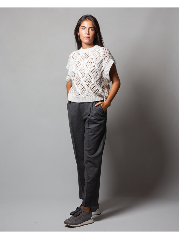 Wool Cashmere Pants