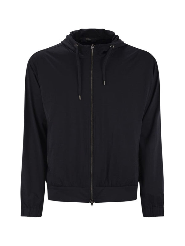 Pocket Detail Wool Blend Overshirt